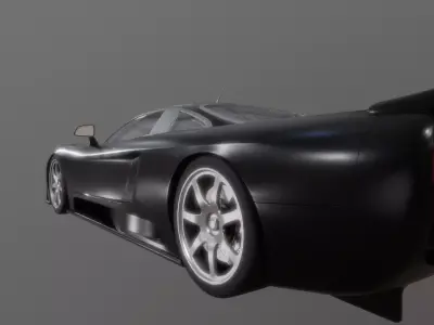 Race car 3D model purchase