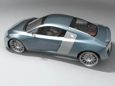 Audi Le Mans 2004 3D model