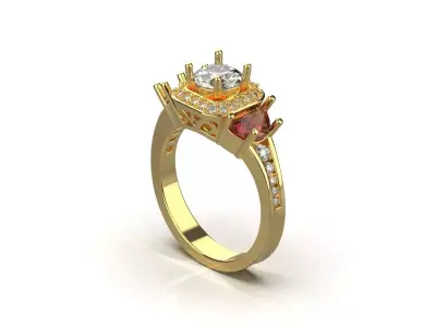 ring code 60 3D print model