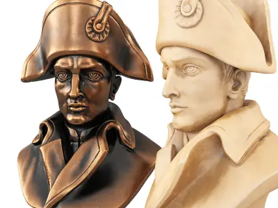 Bust of Napoleon Bonaparte 3D model