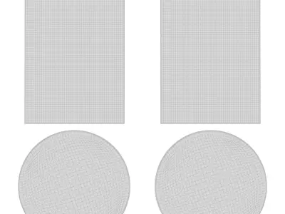 Rugs No 121 Low-poly 3D model