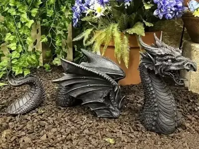 garden dragon 3 parts 3D print model