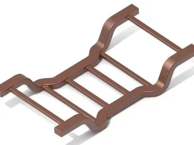 Kids Engineering Vehicle Chassis 3D print model