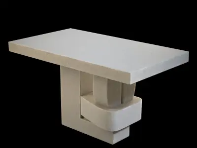 Luna Coffee Table 3D model