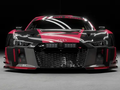 Audi R8 LMS 3D model