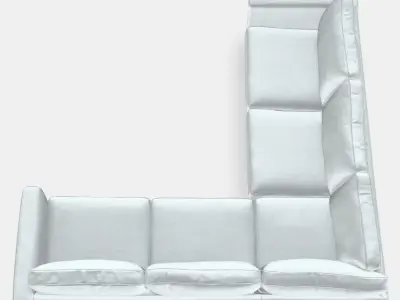 PARUP Corner sofa 4-seat 2 3D model