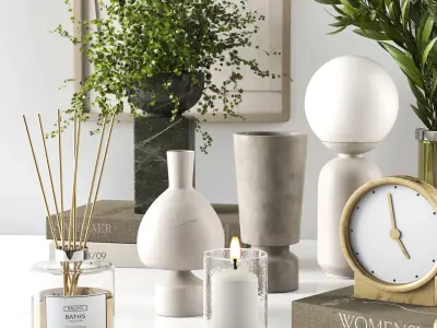 Decorative set 17 3D model