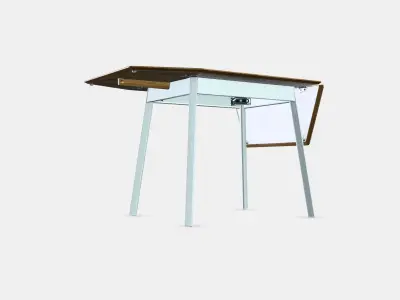 IKEA PS 2012 Drop-leaf table Low-poly 3D model purchase