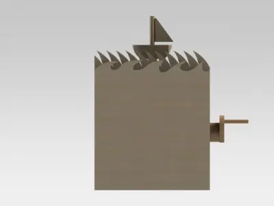 Automata toy Free 3D model