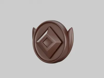 Reward Medal 3D Illustration 3D model