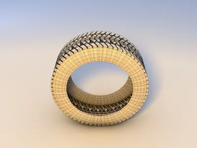 tires tyre tire Free low-poly 3D model