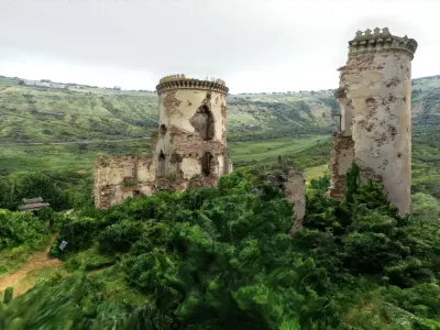 3D model - Chervonogorodsky castle - Ukraine - usdz gltf fbx 3D model