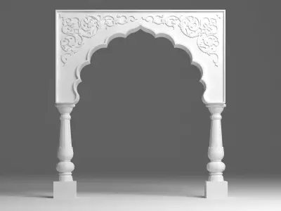 Indian Arch 3D model