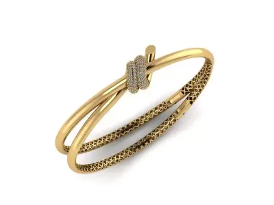 KNOT BRACELET 3D print model