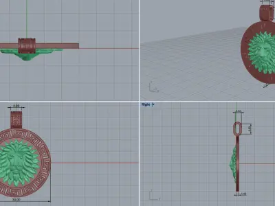 Pendant 54094 3D print model