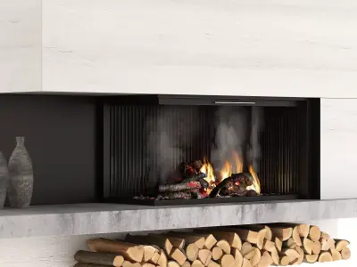 Fireplace 3D model