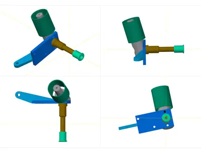 Recumbent Trike Part1 Free 3D model