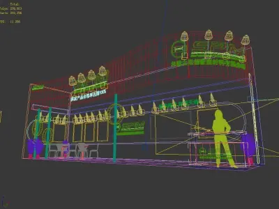 Exhibition - Area - 12X3-3DMAX2009-02 3D model