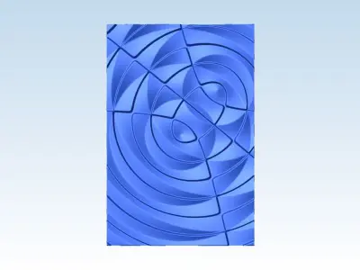 Relief for plywood milling 3D print model