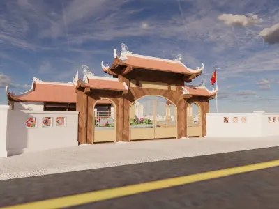 TEMPLE  Free 3D model
