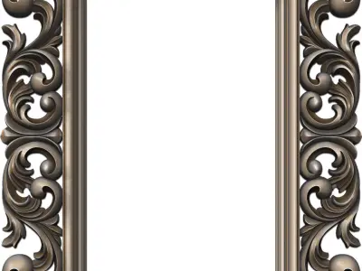 FRAME-MIRROR 001 3D print model
