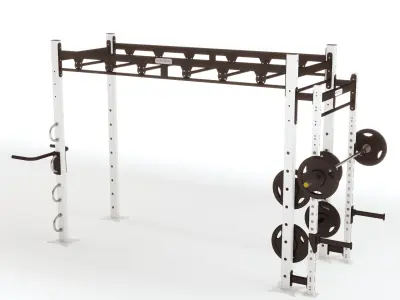 Exercise and Gym Equipment 3D model