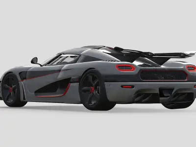 Koenigsegg Agera One 3D model