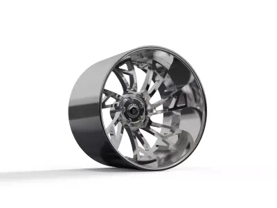 forgiato Veraso concave wheel 3D print model