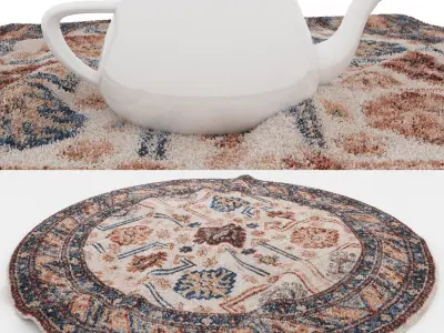 Rugs No 383 Low-poly 3D model