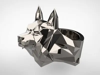 Volf ring 3D print model