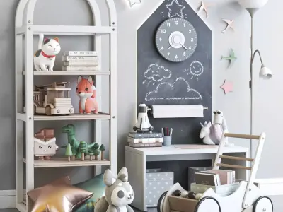 Toys for the nursery 3D model