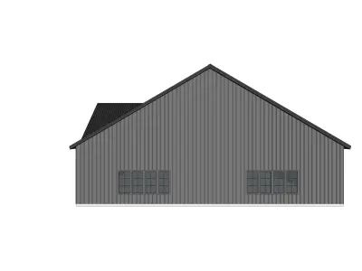 Barndominium House 099 -Archimple LLC 3D model