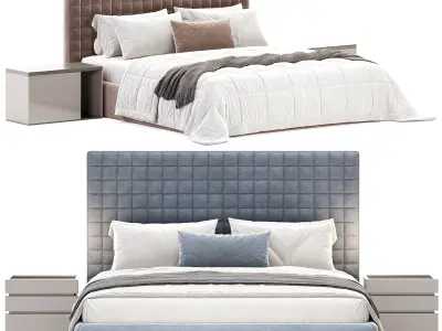 Brandon Bed By Luxury Giuliomarelli Low-poly 3D model