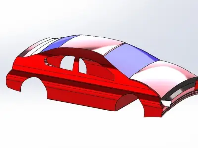 Automotive Bodywork 3D model