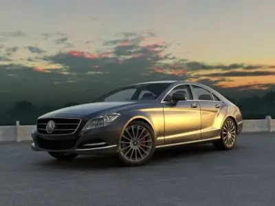 Mercedes Benz CLS 2012 3D model