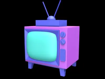 The Simpsons Cartoon Movie Opening Couch Scene Diorama set 3D print model