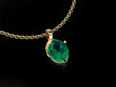 Pendant Twisted  3D print model