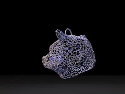 Rocket Raccoon Christmas tree decoration 3D print model