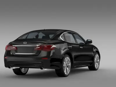 Infiniti Q70 56 Y51 2017 3D model