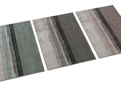 Antique Terms V-02  Carpets 3D Model Textures and material 3D model