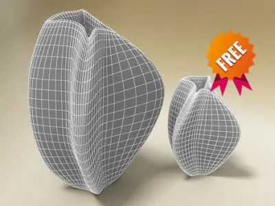 Flow Plant pot Serralunga Free 3D model