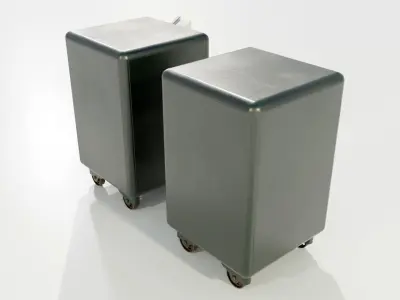 Vintage Safe 3D model