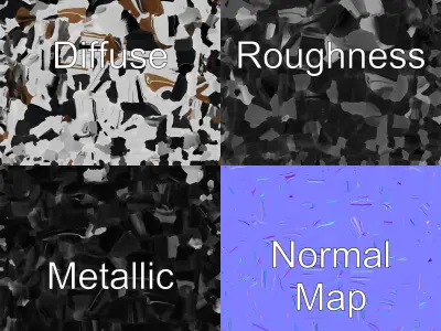 Sleek Carbon-Fiber Yacht model pack Low-poly 3D model