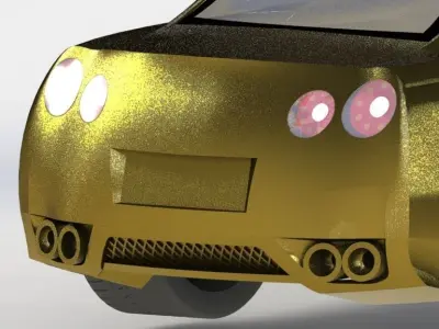 Nissan GTR R-35 3D model