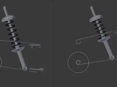 Saxon Valletta concept car 3D model