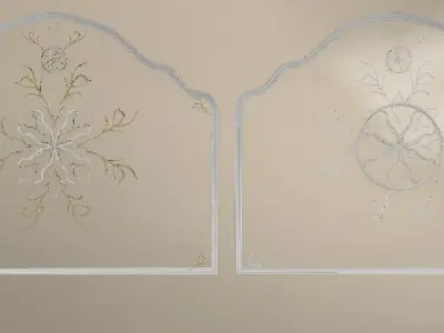 wall molding decoration  3D model