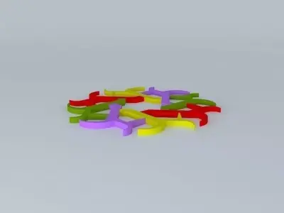 model de motif Free 3D model