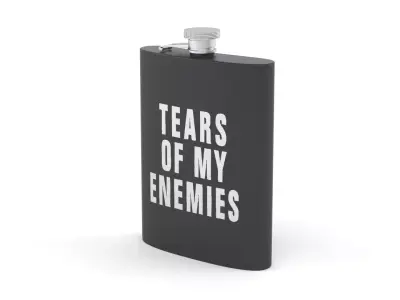 Personalized Flask Set 3D model