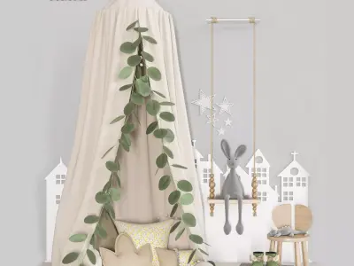 decor for kids Low-poly 3D model