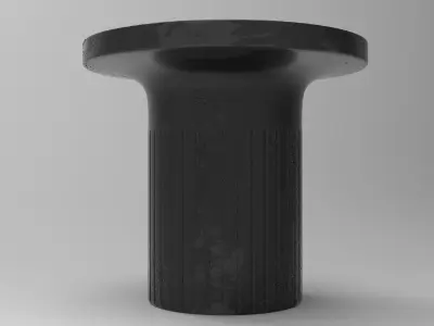 Colon Table Low-poly 3D model